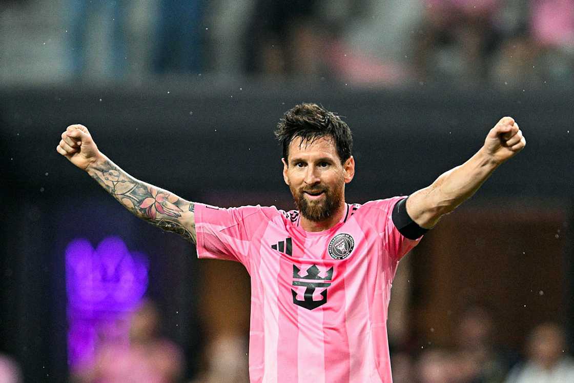 Lionel Messi at Nu Stadium in Miami, Florida Lionel Messi at Nu Stadium in Miami, Florida
