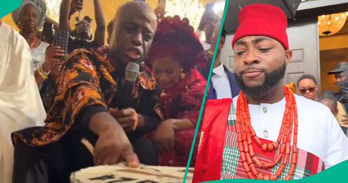 Chivido: Chioma's father prays for Davido.