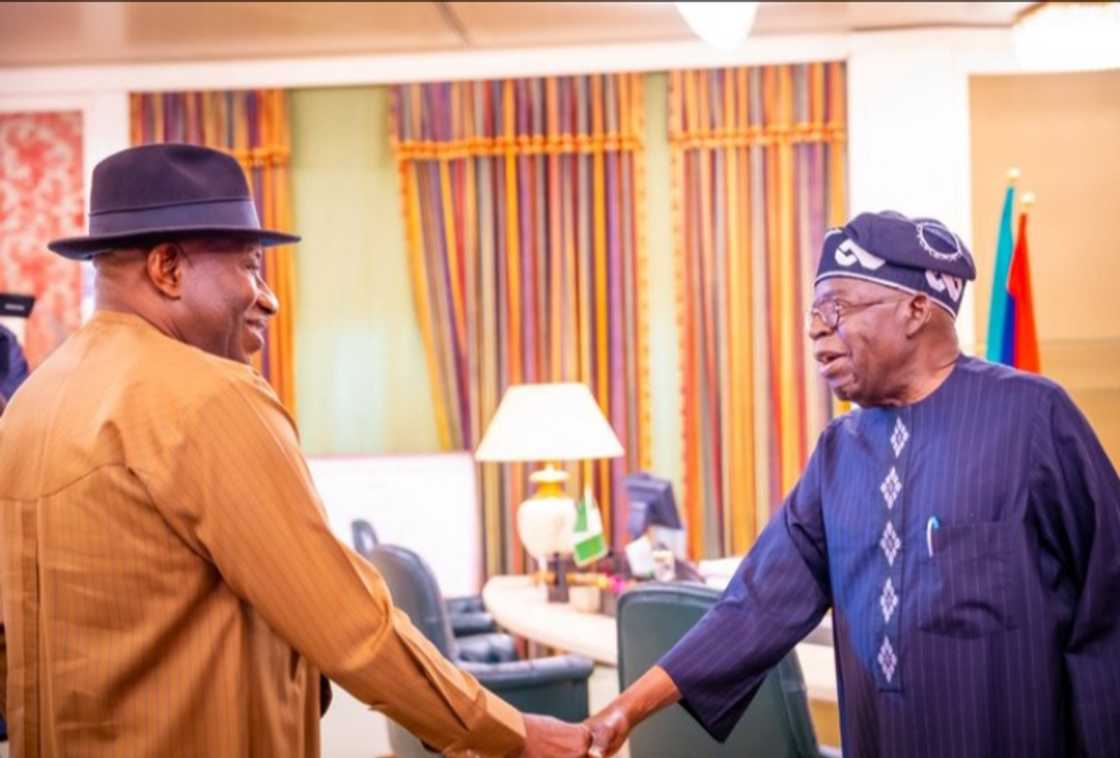 Shugaba Tinubu ya karbi bakuncin Goodluck Jonathan