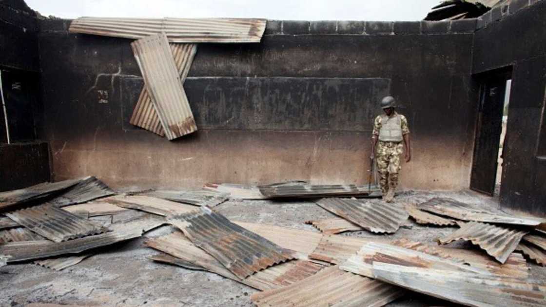 Nigerian Army in Gwoza Town/Boko Haram Nigerian Army in Gwoza Town/Boko Haram