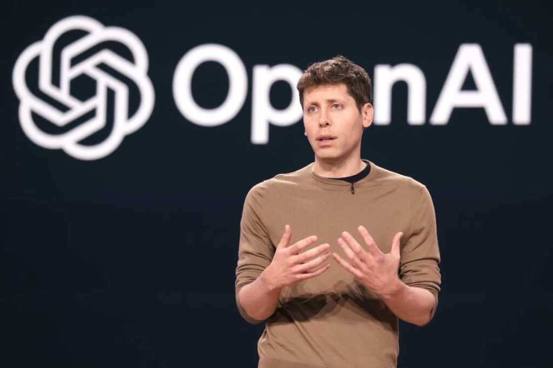 OpenAI CEO Sam Altman speaks during the Microsoft Build conference in Seattle on May 21, 2024 OpenAI CEO Sam Altman speaks during the Microsoft Build conference in Seattle on May 21, 2024