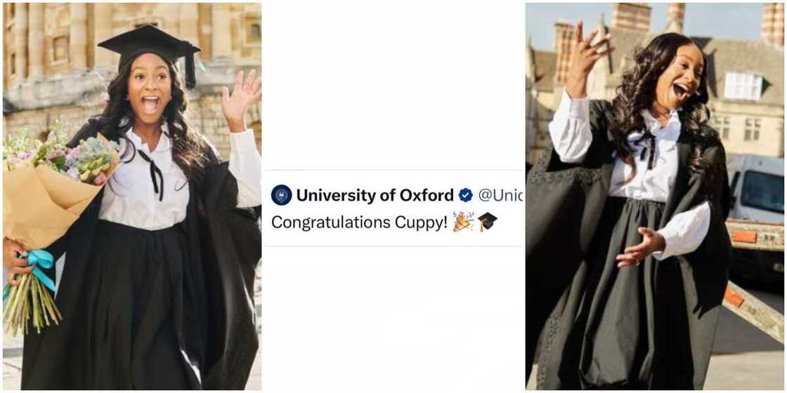 DJ Cuppy, DJ Cuppy gets congratulatory message from Oxford University, DJ Cuppy DJ Cuppy, DJ Cuppy gets congratulatory message from Oxford University, DJ Cuppy