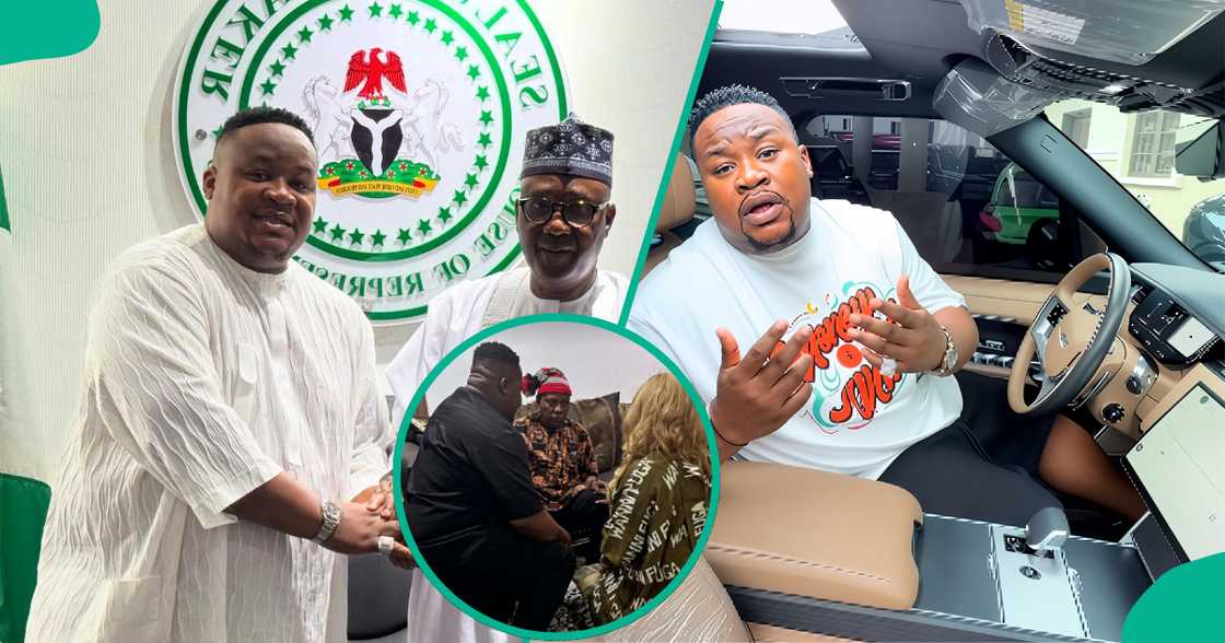 Cubana CP blasts naysayers over his video with Shettima. Cubana CP blasts naysayers over his video with Shettima.
