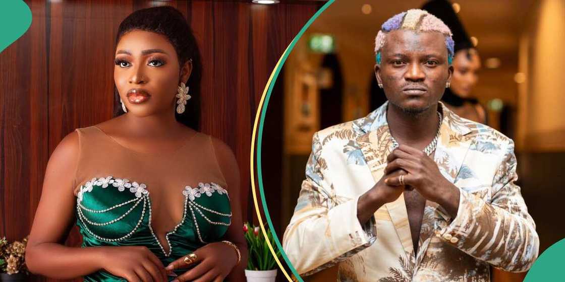 Ashabi Simple reminds ladies of her position as Portable's 4th wife. Ashabi Simple reminds ladies of her position as Portable's 4th wife.