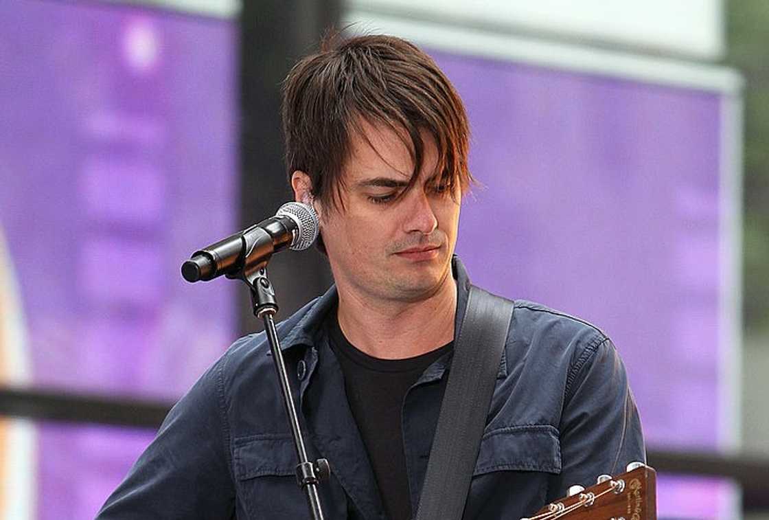 Sam Farrar of Maroon 5 performs on NBC's "Today"Show