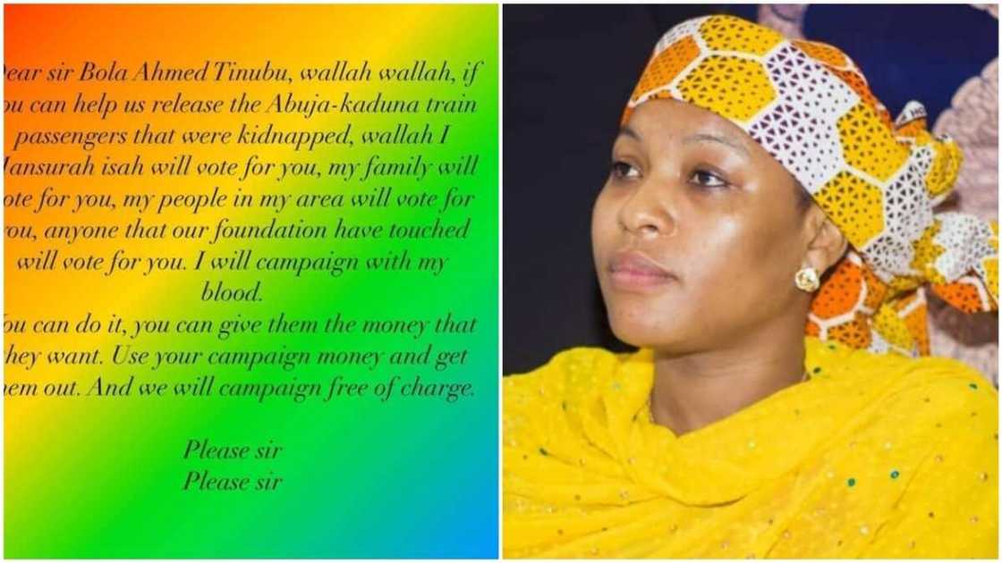 Mansurah Isa ga Tinubu Mansurah Isa ga Tinubu