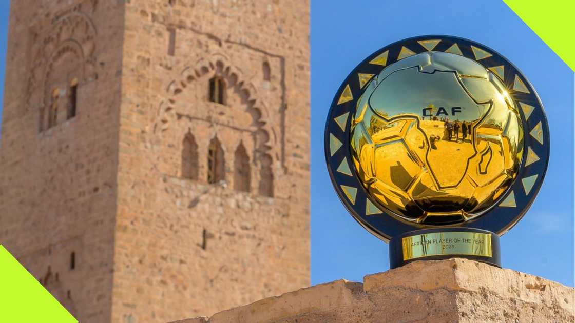 CAF PLAYER OF THE YEAR TROPHY CAF PLAYER OF THE YEAR TROPHY