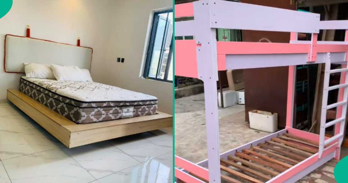 A Nigerian lady decides to follow her father’s advice and learns how to make furniture A Nigerian lady decides to follow her father’s advice and learns how to make furniture