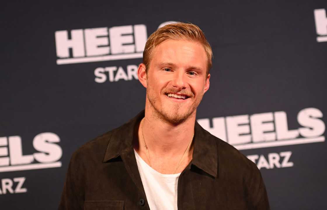 Actor Alexander Ludwig attends "Heels" season finale Atlanta screening