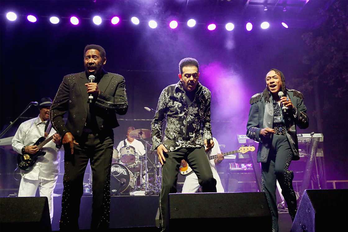 Commodores singers, William King, J.D. Nicholas and Walter Orange at LeFrak Center at Lakeside in Brooklyn, New York Commodores singers, William King, J.D. Nicholas and Walter Orange at LeFrak Center at Lakeside in Brooklyn, New York