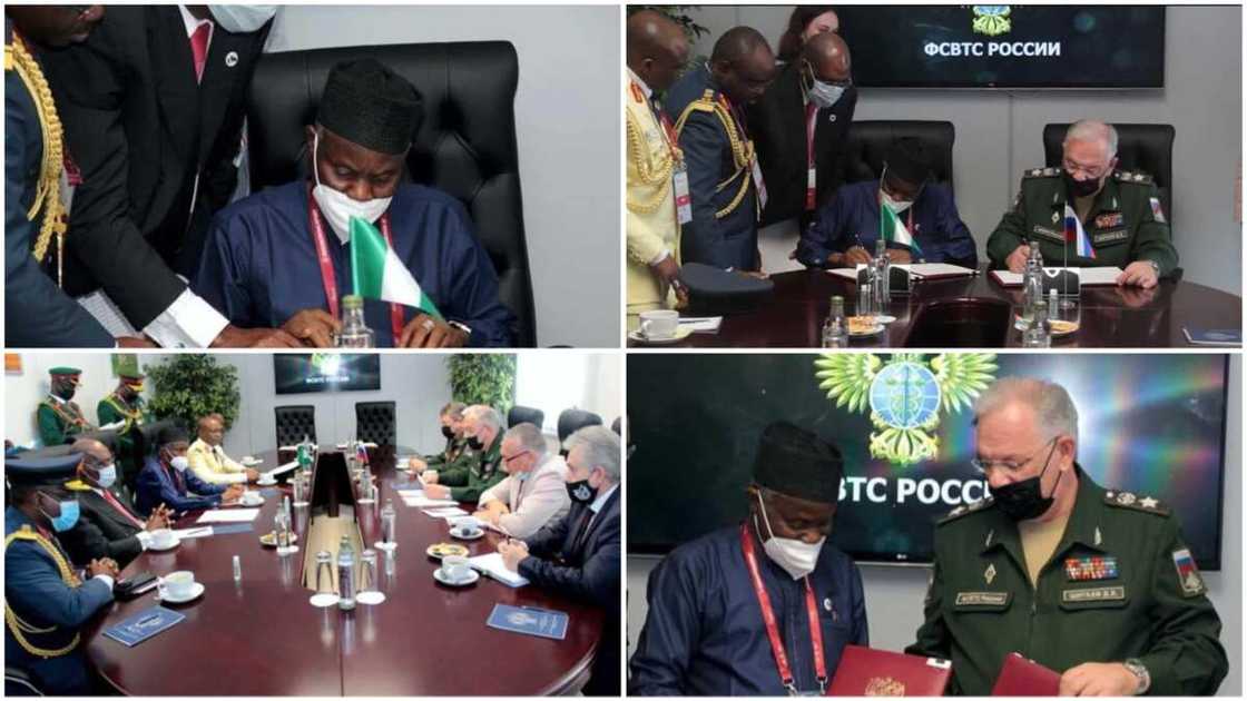 Nigeria Signs New Military Agreement with Russia Nigeria Signs New Military Agreement with Russia