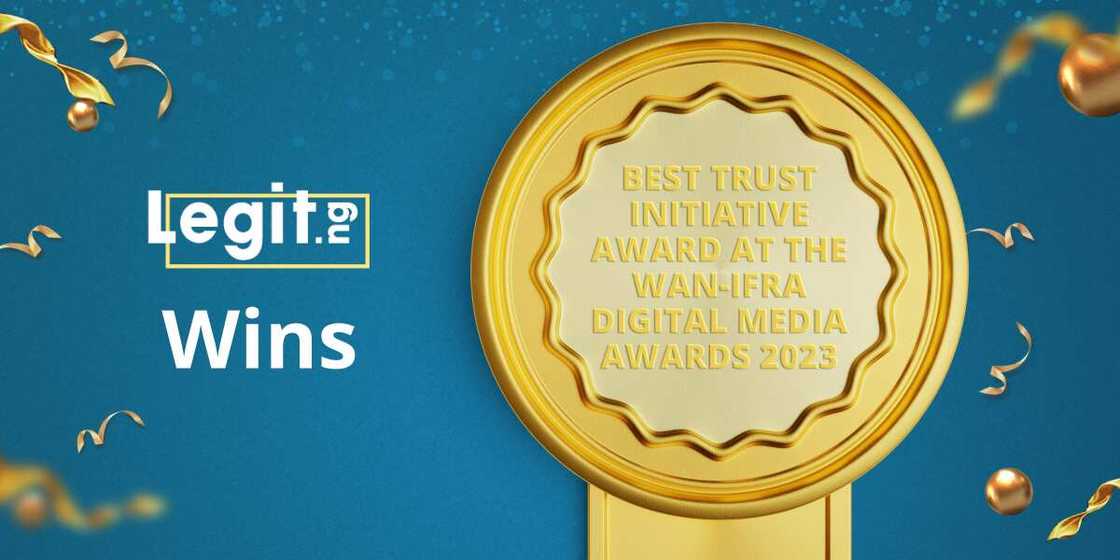 Legit.ng, WAN-IFRA Awards, World Association of News Publishers, Best Trust Initiative Category Winner