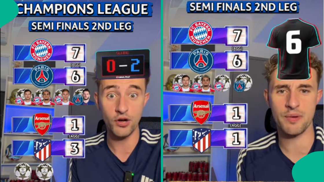 White man predicts scorelines and goal scorers ahead of UEFA Champions League semi-final second leg matches White man predicts scorelines and goal scorers ahead of UEFA Champions League semi-final second leg matches