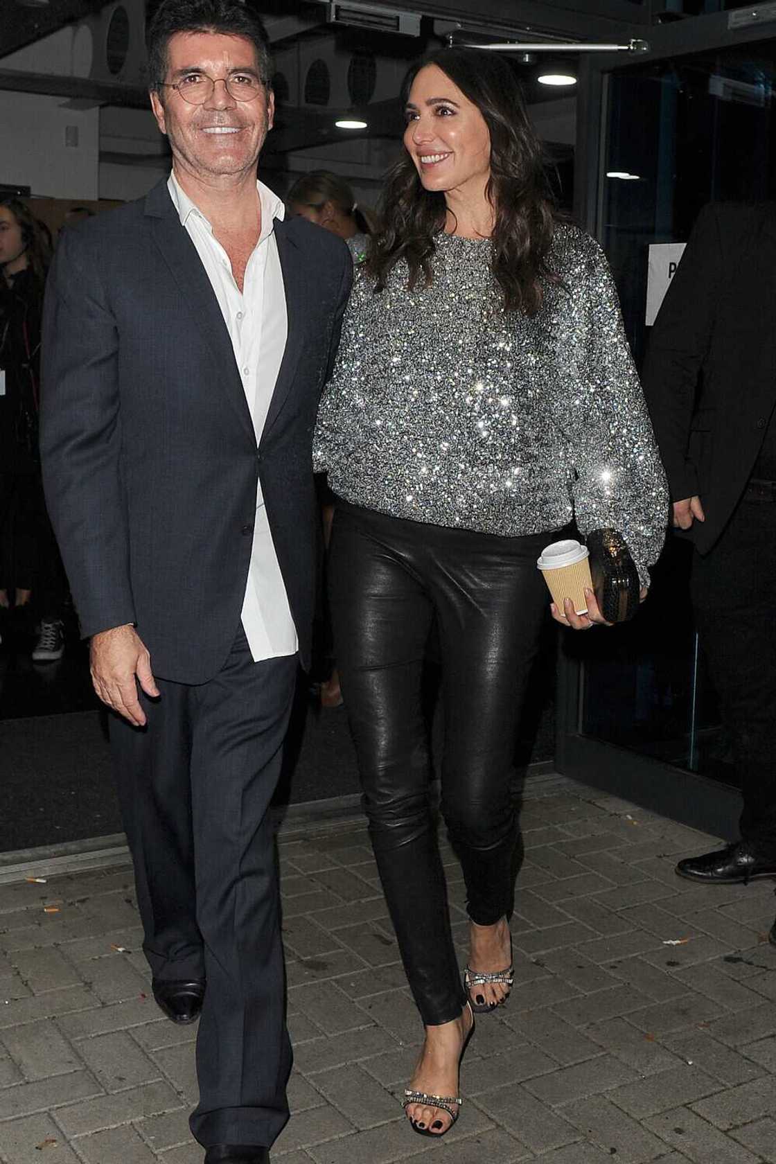 Lauren Silverman and Simon Cowell