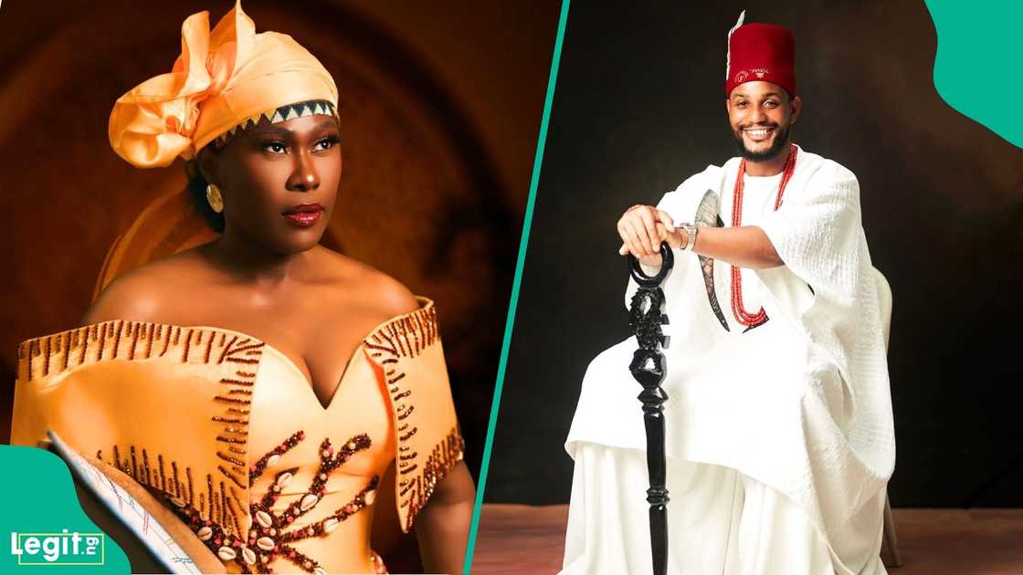 Fans criticise Uche Jombo's online post as she accidentally reveals the face of late Alexx Ekubo's wife to the general public Fans criticise Uche Jombo's online post as she accidentally reveals the face of late Alexx Ekubo's wife to the general public