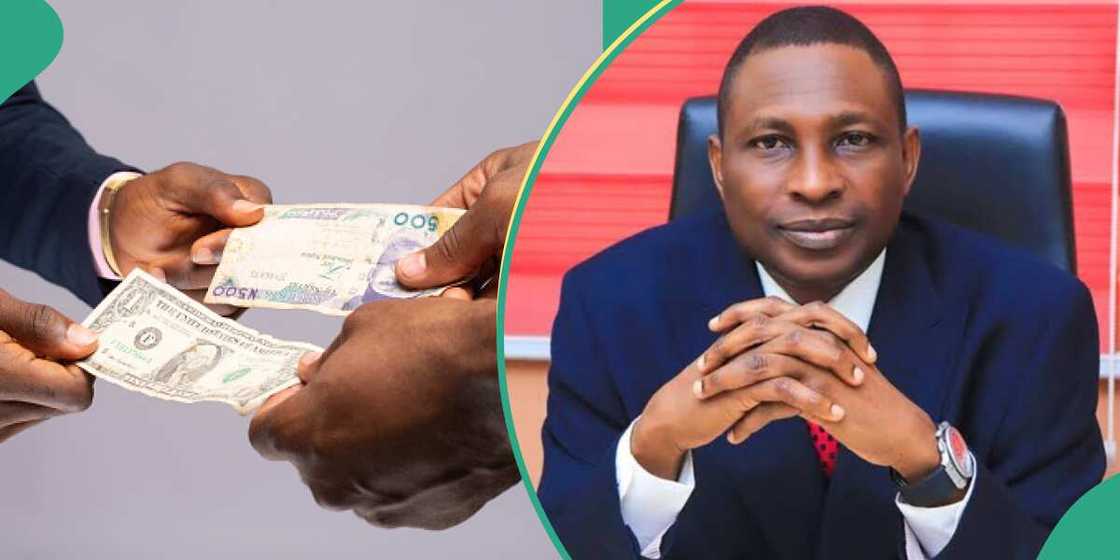 EFCC frowns against dollarisation of Nigeria's economy EFCC frowns against dollarisation of Nigeria's economy