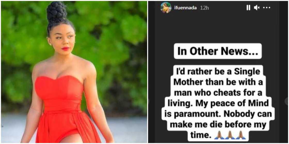 I Will Rather Be a Single Mum Than Be with a Cheating Man: BBNaija’s Ifu Ennada Says