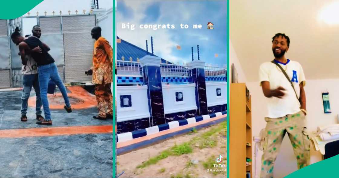 After many years in Europe, man builds house in Nigeria After many years in Europe, man builds house in Nigeria