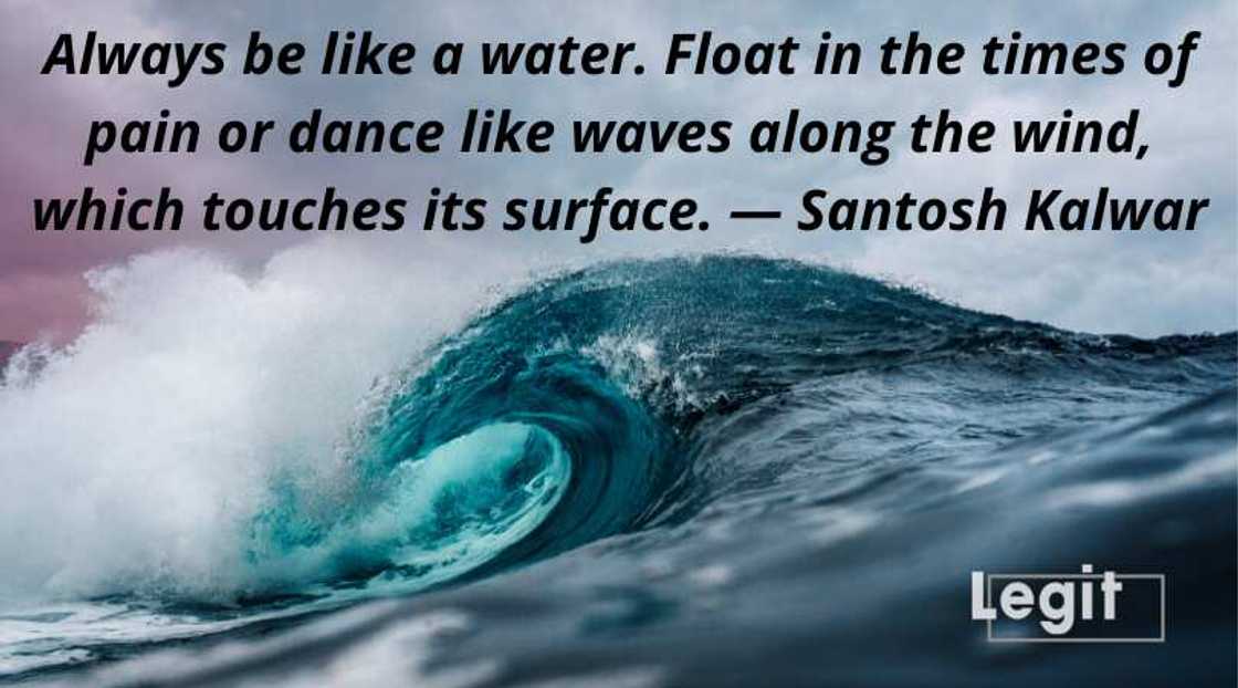 be like water quote