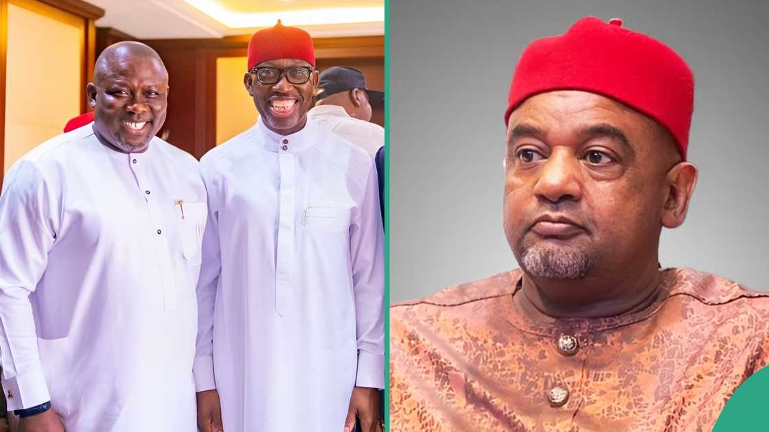 PDP acting chairman Umar Damagum concerned about governor Sheriff Oborevwori’s defection from PDP to APC alongside his predecessor, Ifeanyi Okowa PDP acting chairman Umar Damagum concerned about governor Sheriff Oborevwori’s defection from PDP to APC alongside his predecessor, Ifeanyi Okowa