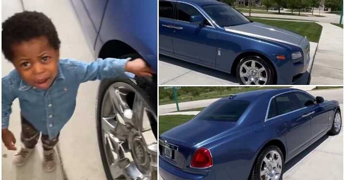 Rolls Royce, Little boy rejects range Rover Rolls Royce, Little boy rejects range Rover