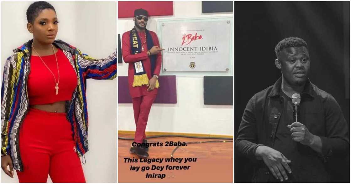 Annie Idibia, Efe and 2Baba's photos. Annie Idibia, Efe and 2Baba's photos.
