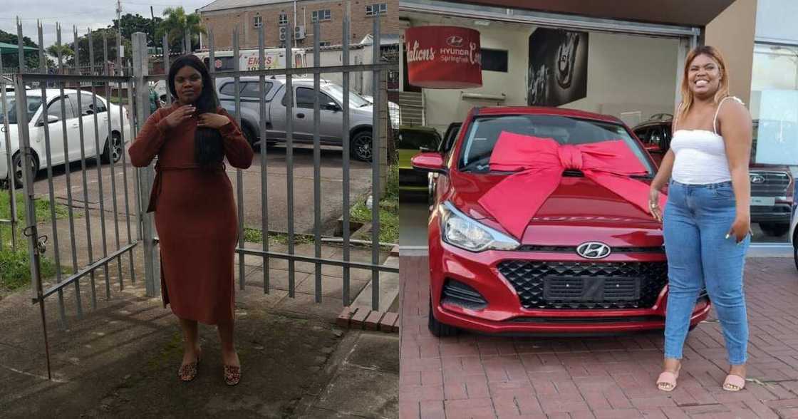 Life Goals: Young Lady Proudly Buys Herself a Brand New Beautiful Whip Life Goals: Young Lady Proudly Buys Herself a Brand New Beautiful Whip