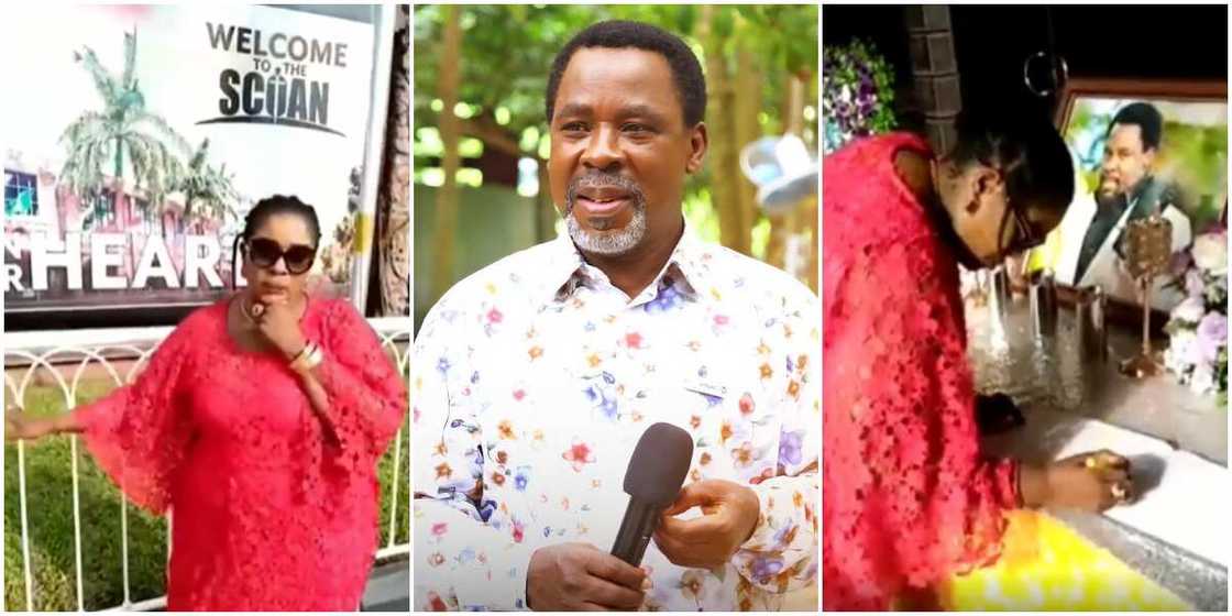 Actress Rita Edochie at TB Joshua's church Actress Rita Edochie at TB Joshua's church
