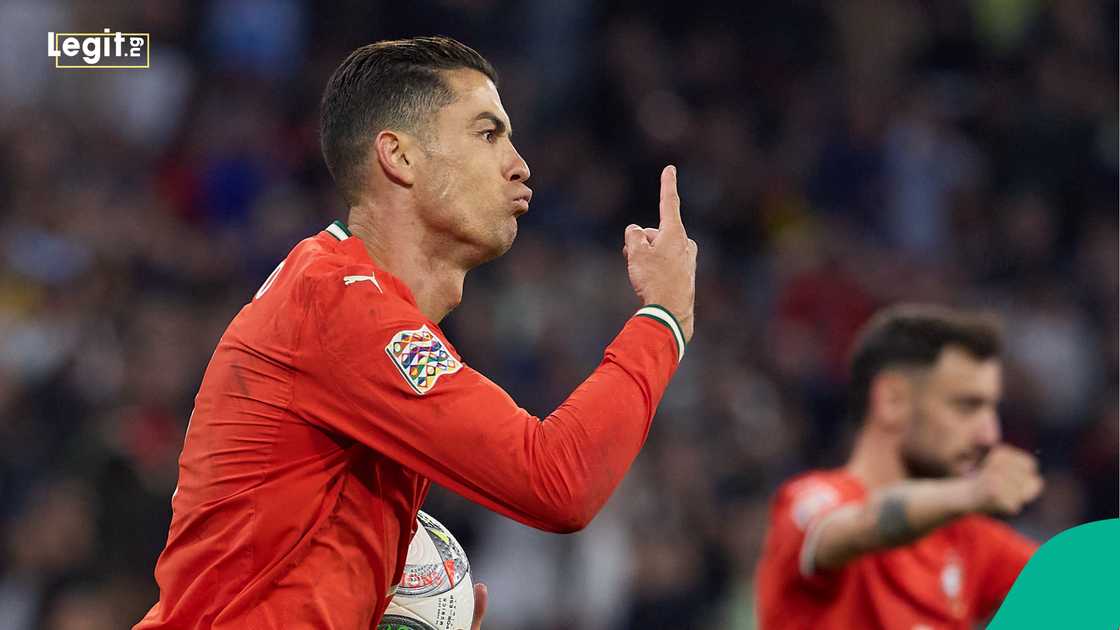 Cristiano Ronaldo, Portugal, Spain, UEFA Nations League, Munich. Cristiano Ronaldo, Portugal, Spain, UEFA Nations League, Munich.