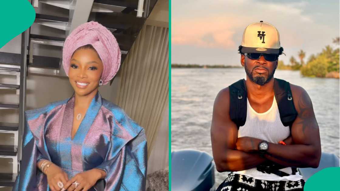 2baba and Annie: Toke Makinwa reacts after Teebillz slammed her.