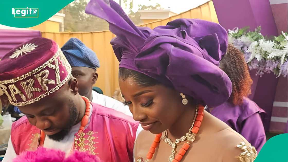 Lady dances with joy after becoming first bride among 50 grandchildren