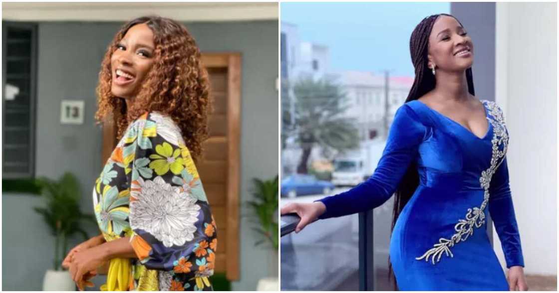 Jemina Osunde and Adesua Etomi Jemina Osunde and Adesua Etomi