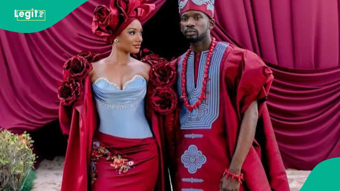 Man makes claims about the reason Mr Eazi and Temi had a court wedding in Monaco. Man makes claims about the reason Mr Eazi and Temi had a court wedding in Monaco.