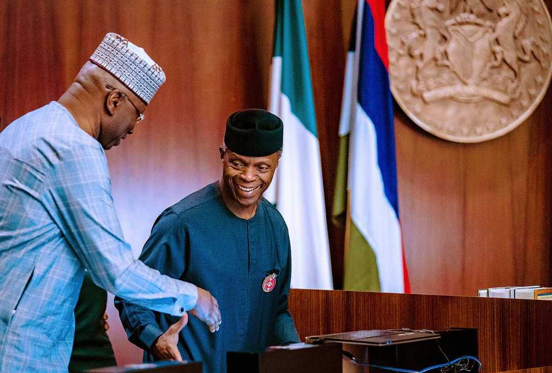 Osinbajo speaks on alleged presidential ambition Osinbajo speaks on alleged presidential ambition