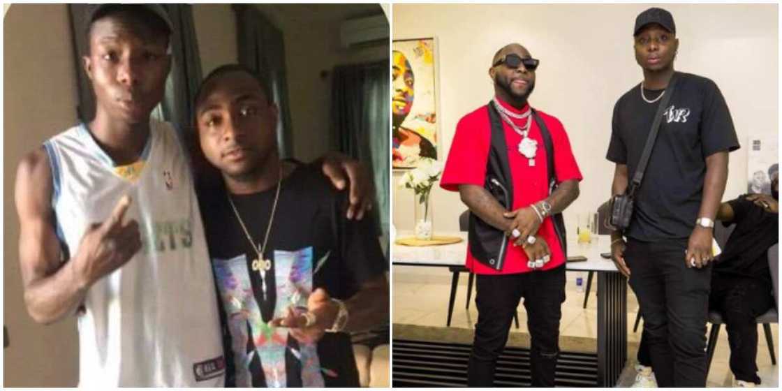 Davido and 30BG member Davido and 30BG member