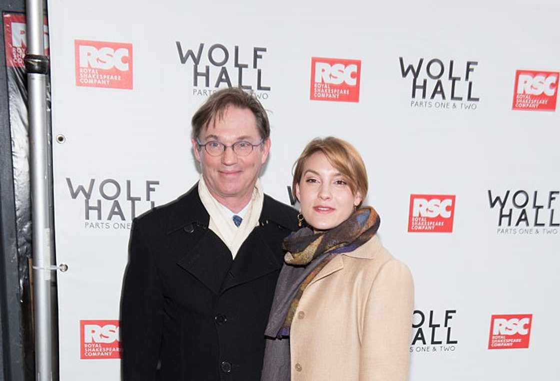 Richard Thomas and Kendra Thomas at Winter Garden Theatre