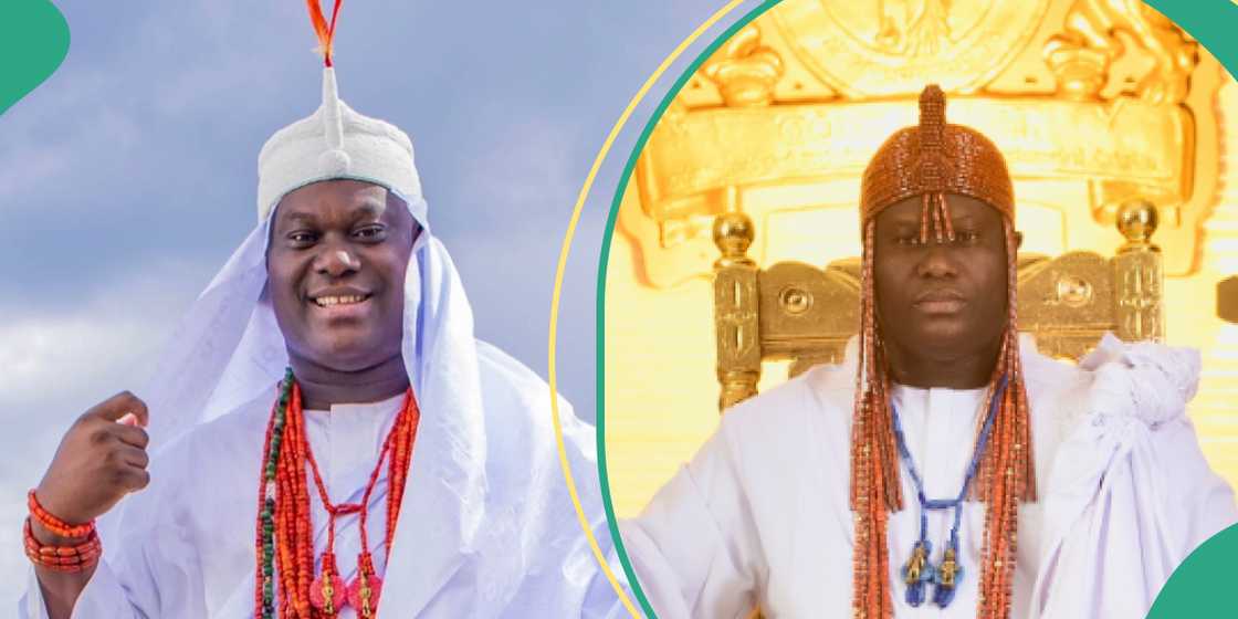 Ooni of Ife at his 50th birthday party