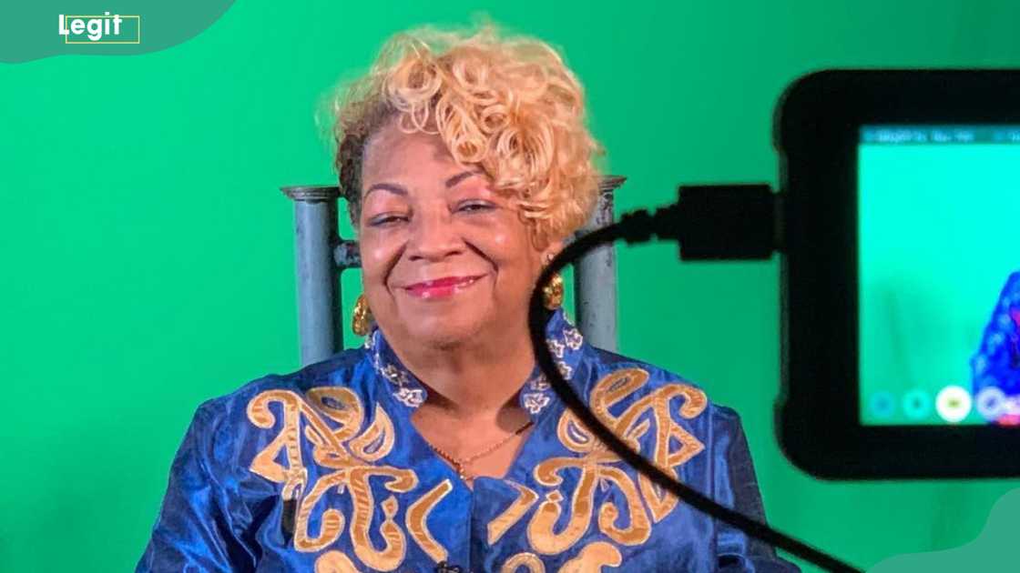 Beverly Tate smiles during an interview Beverly Tate smiles during an interview