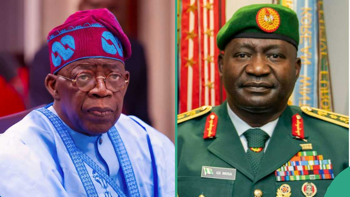 President Tinubu and CDS Musa President Tinubu and CDS Musa