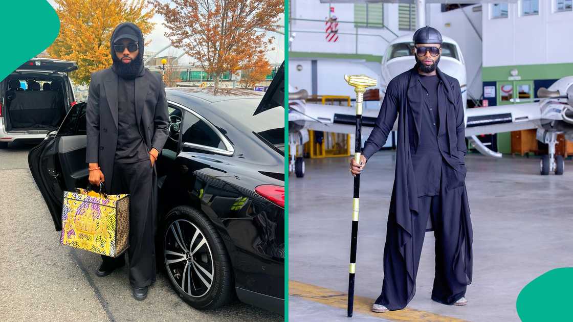 Swanky Jerry rocks black outfits Swanky Jerry rocks black outfits