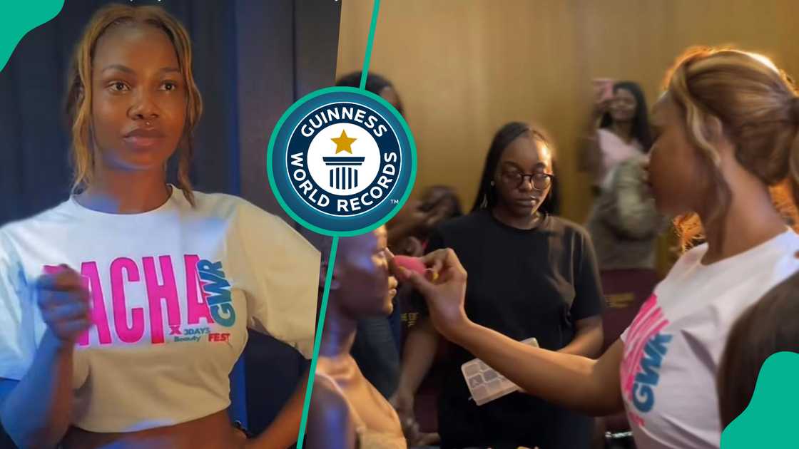 Tacha breaks Guinness World Record