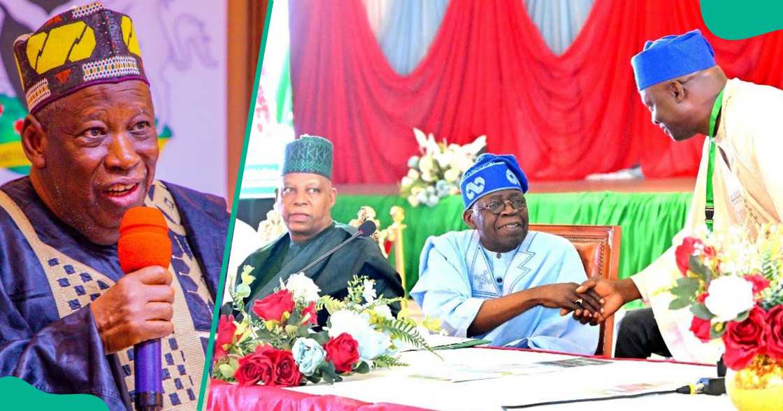 Ganduje ya godewa Tinubu da Shettima.