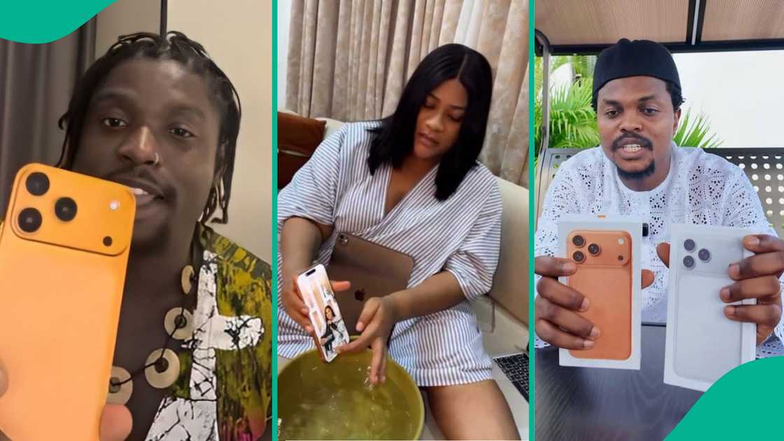 Nkechi Blessing shows proof her iPhone 17 is not VDM or Blord's version. Nkechi Blessing shows proof her iPhone 17 is not VDM or Blord's version.