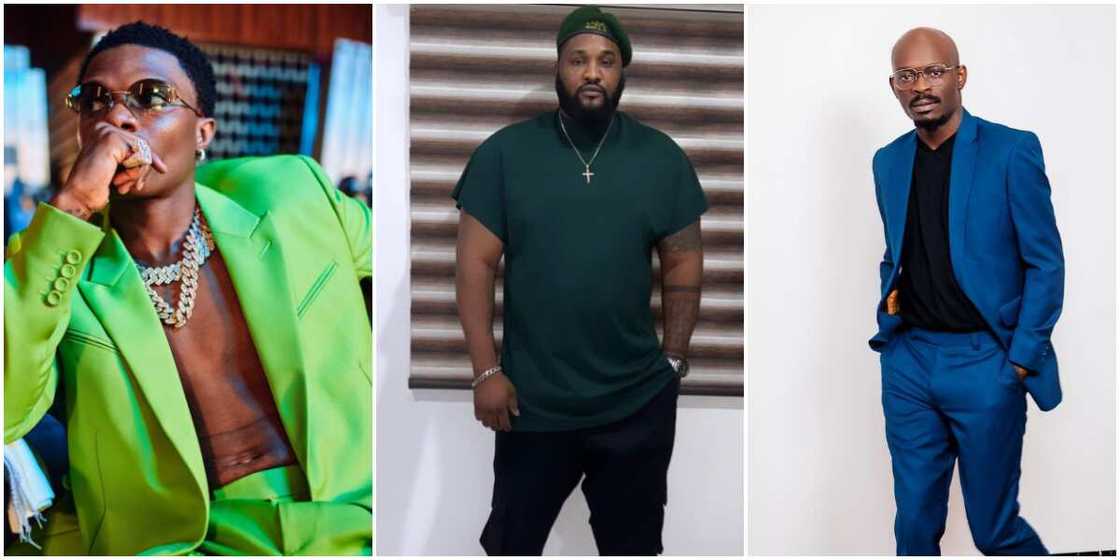 Wizkid, Wizkid's bodyguard, Mr Jollof Wizkid, Wizkid's bodyguard, Mr Jollof