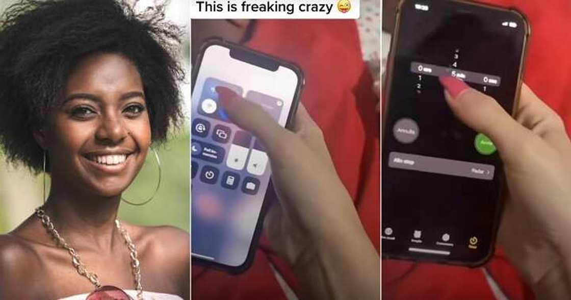 Lady unlocks partner's phone Lady unlocks partner's phone