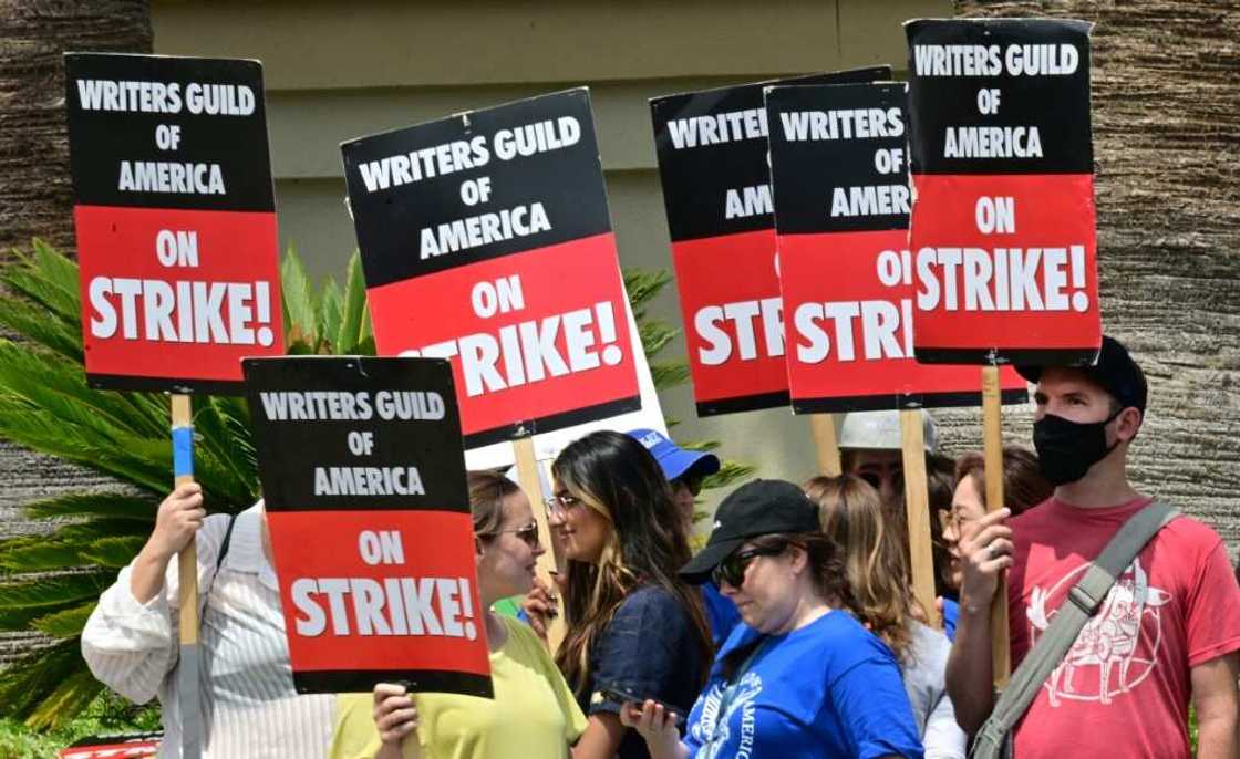 A weeks-long strike by Hollywood writers has already dramatically reduced the number of movies and shows in production A weeks-long strike by Hollywood writers has already dramatically reduced the number of movies and shows in production