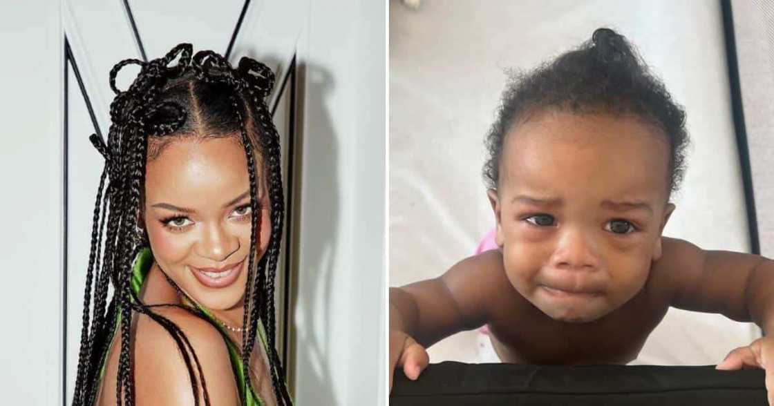 Rihanna's son wears Fendi jacket and Gucci boots Rihanna's son wears Fendi jacket and Gucci boots