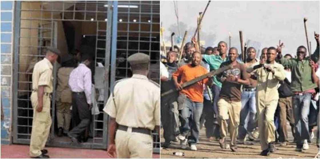 Yanzu-yanzu: Mazauna gidan gyaran hali sun yi yunkurin ballewa su tsere a Kaduna Yanzu-yanzu: Mazauna gidan gyaran hali sun yi yunkurin ballewa su tsere a Kaduna