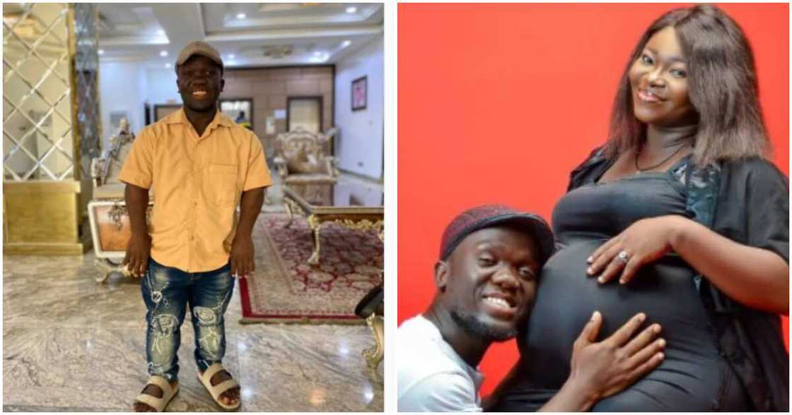 Keke Tochukwu, Nollywood actor, wife, baby Keke Tochukwu, Nollywood actor, wife, baby