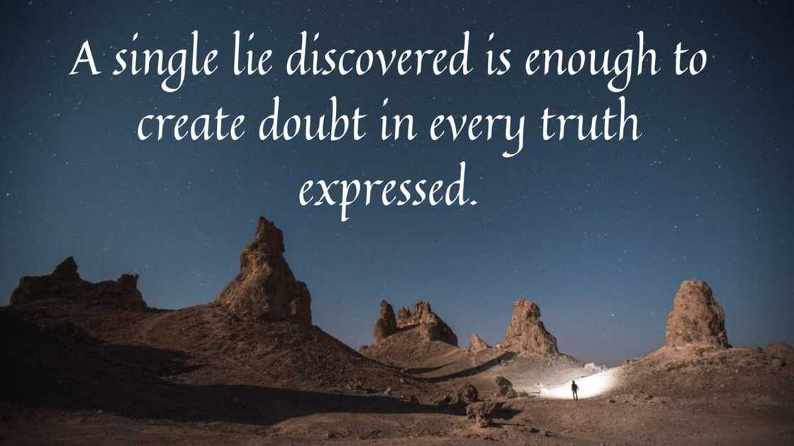 quote about honesty and trust quote about honesty and trust